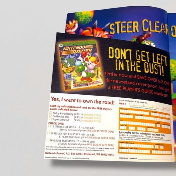 Nintendo Power Magazine Volume 107 Kobe Bryant with Iggys Poster - Picture 6 of 8